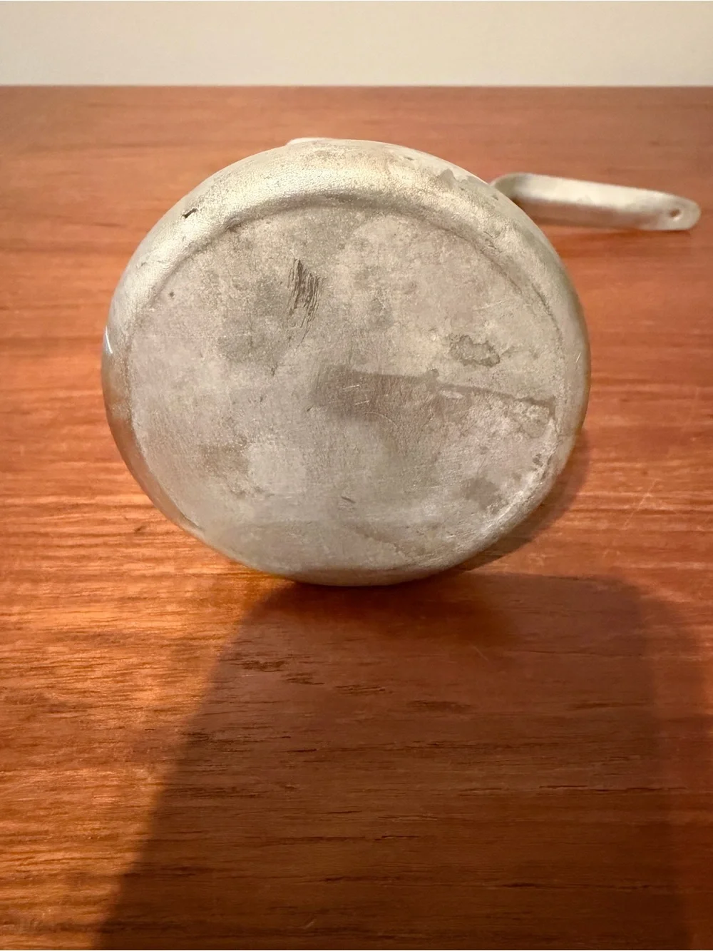 Vintage Soviet USSR Aluminum Turka Cezve Turkish Coffee Pot 300ml Pre-1979